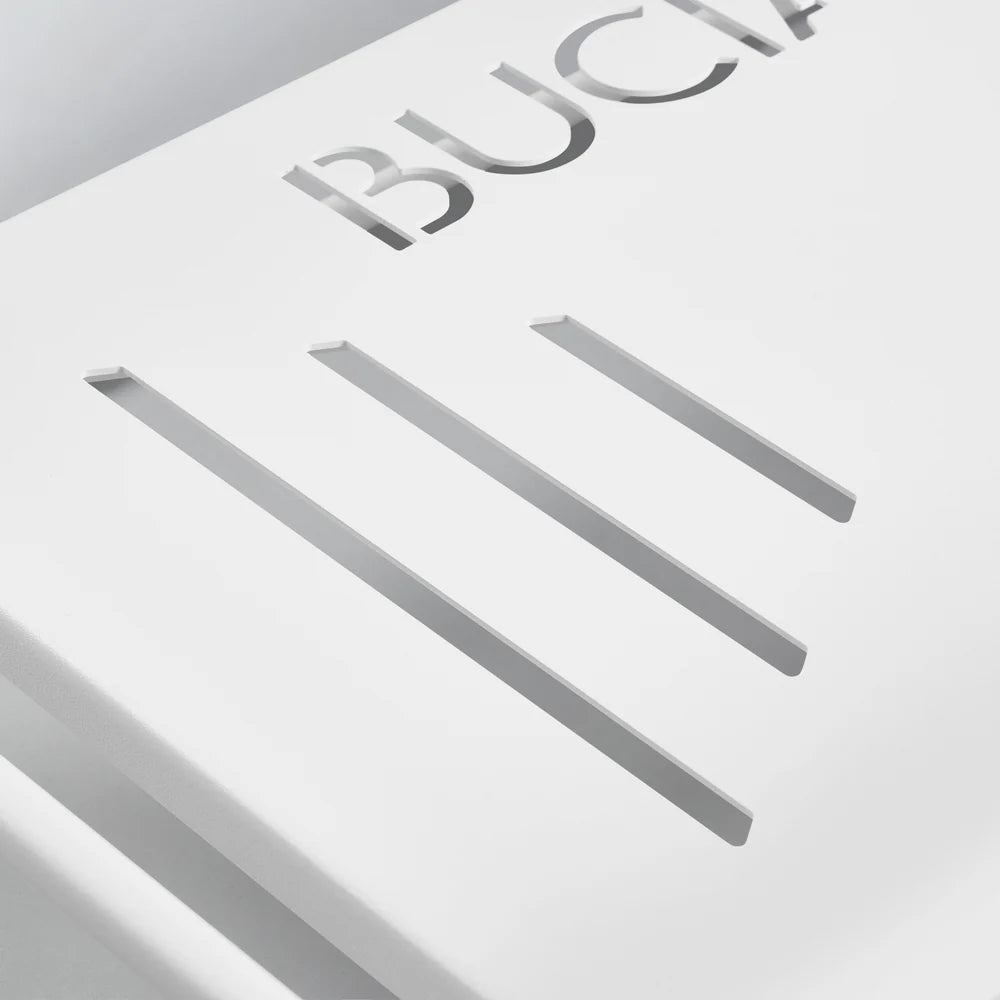 Lit design à suspension en acier et velours côtelé gris anthracite