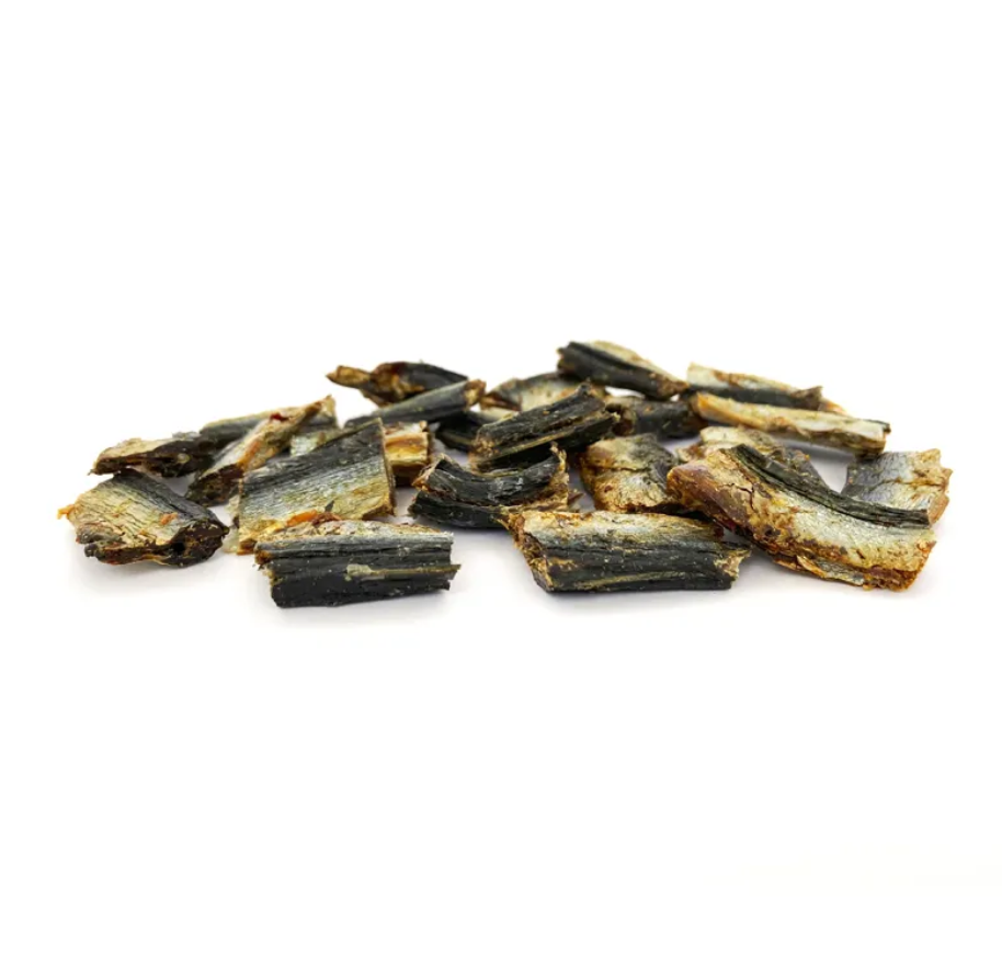 Snack sain poissons déshydratés