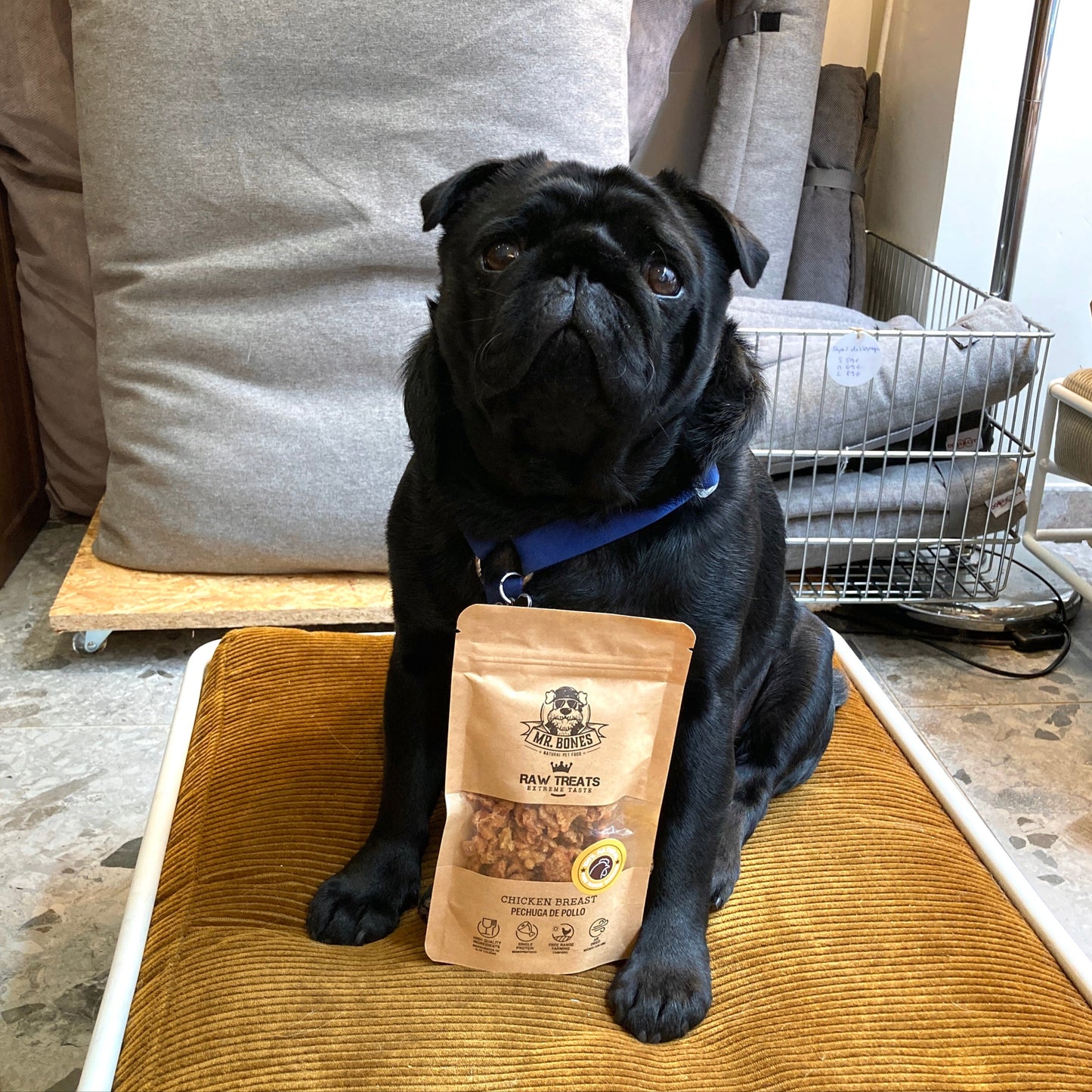 Snack sain poitrine de poulet déshydratée