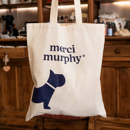 Tote bag merci murphy
