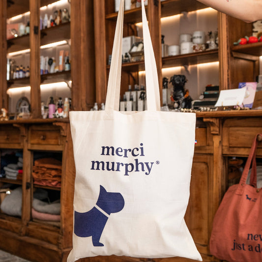 Tote bag merci murphy