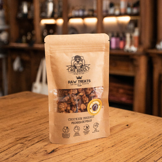 Snack sain poitrine de poulet déshydratée