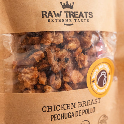 Snack sain poitrine de poulet déshydratée