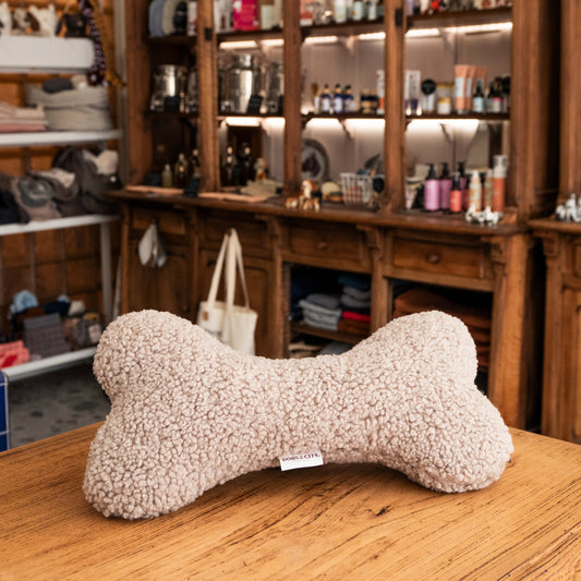 Os en peluche paddy taupe XL