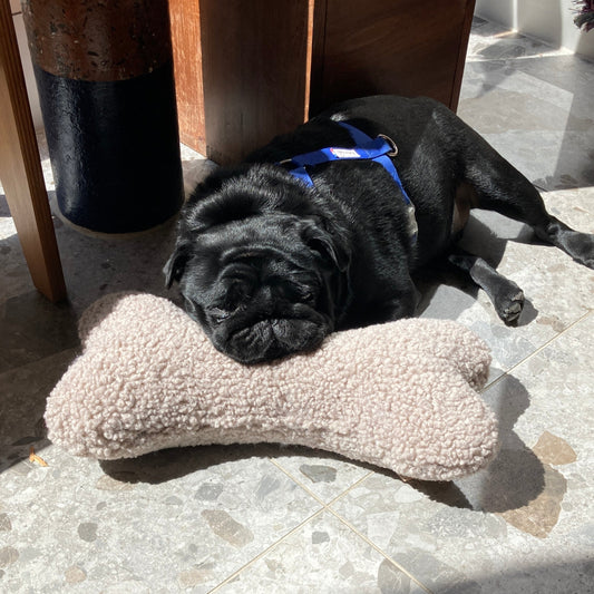 Os en peluche paddy taupe XL