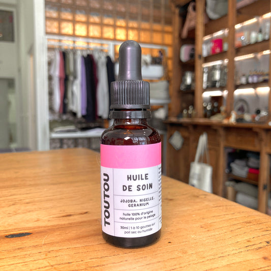 Huile de soin nourrissante pour chien et chat