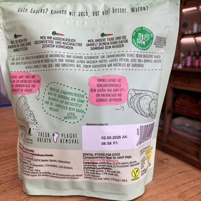 Stick dentaire vegan