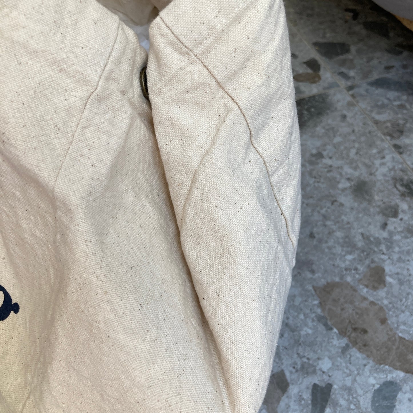 Le Murphy week-end, cabas écru - My dog is my therapist