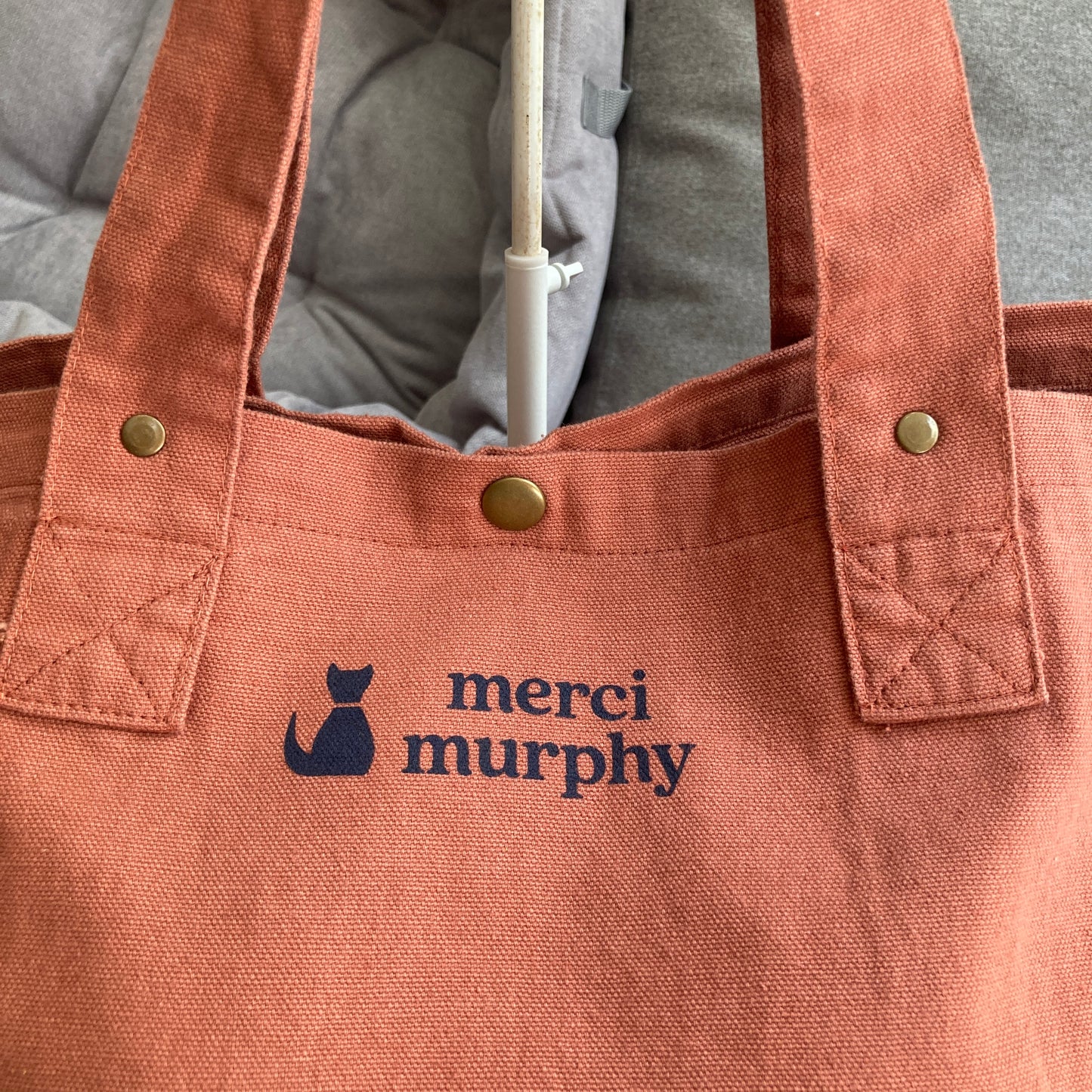 Le Murphy week-end, cabas rose - My cat thinks I'm awesome