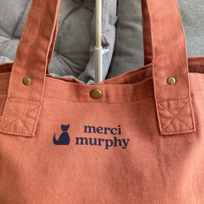 Le Murphy week-end, cabas rose - My cat thinks I'm awesome