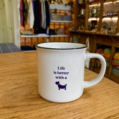Mug life is better with a dog