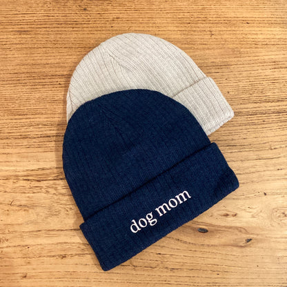 Bonnet Dog mom bleu marine