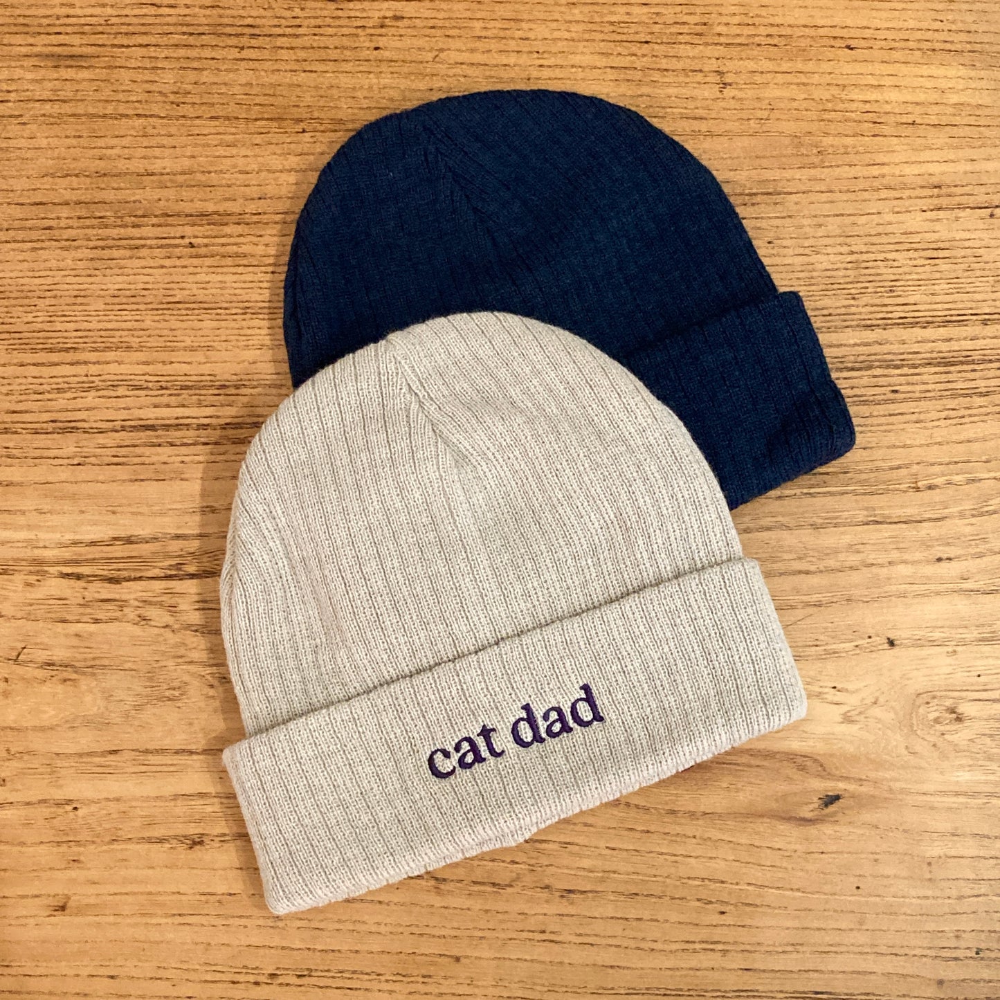 Bonnet Cat dad beige