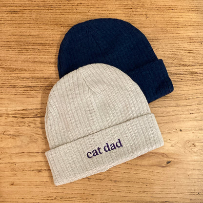 Bonnet Cat dad beige