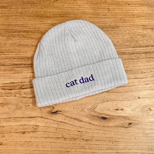Bonnet Cat dad beige
