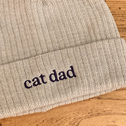 Bonnet Cat dad beige