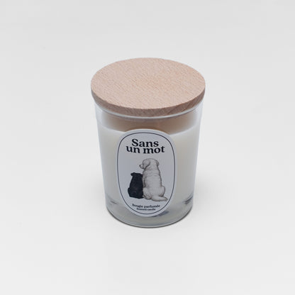 Bougie merci murphy x Atelier Vekkä " Sans un Mot "- petit format
